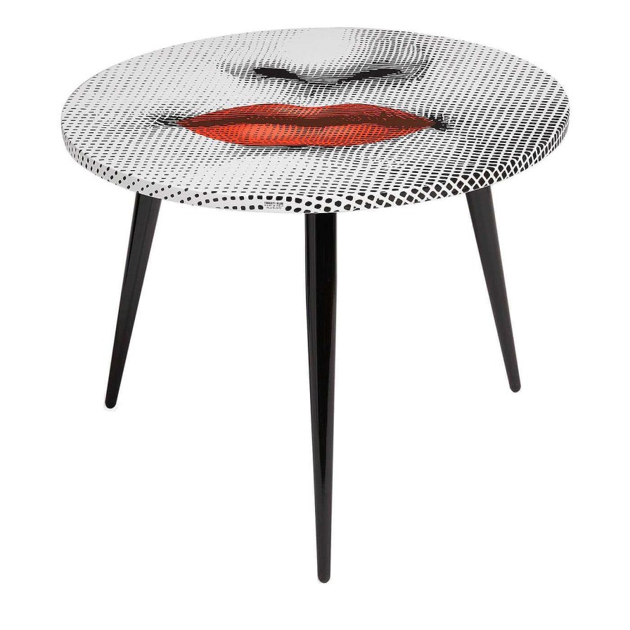 Mobilier Fornasetti Tables A Cafe | Table Basse Bocca