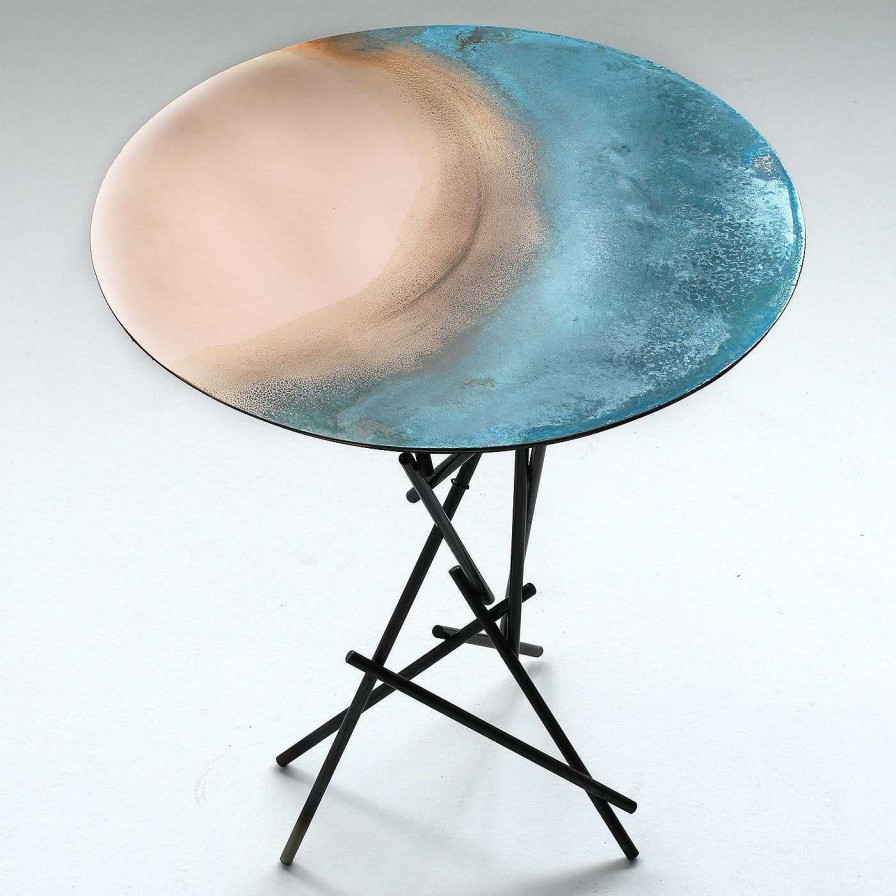 Mobilier Dal Furlo Tables D'Appoint | Table D'Appoint Copper Blue