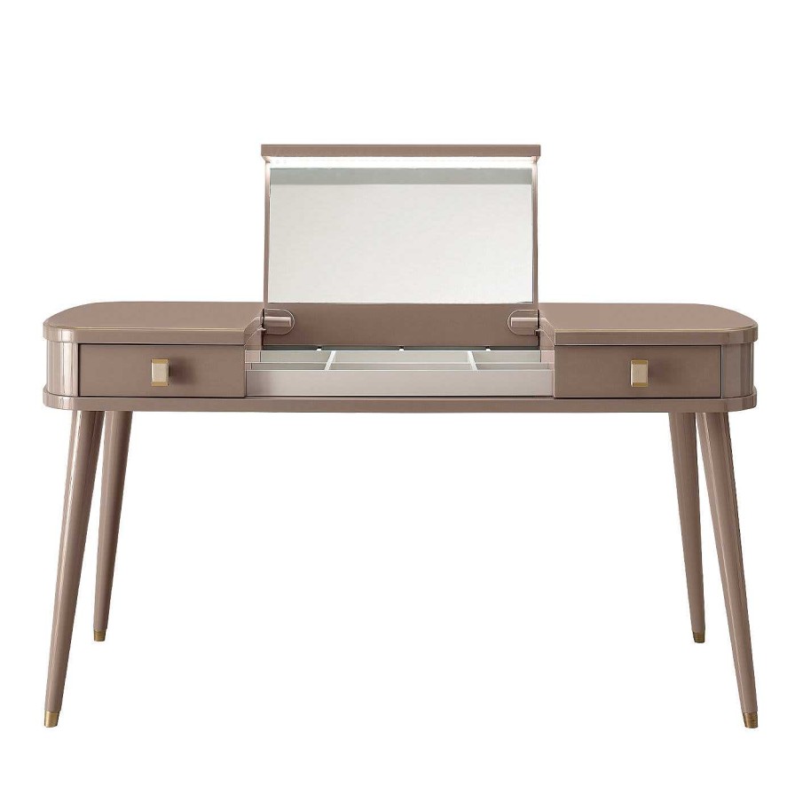 Mobilier Barnini Oseo Richmond Coiffeuses | Bureau De Toilette En Frene