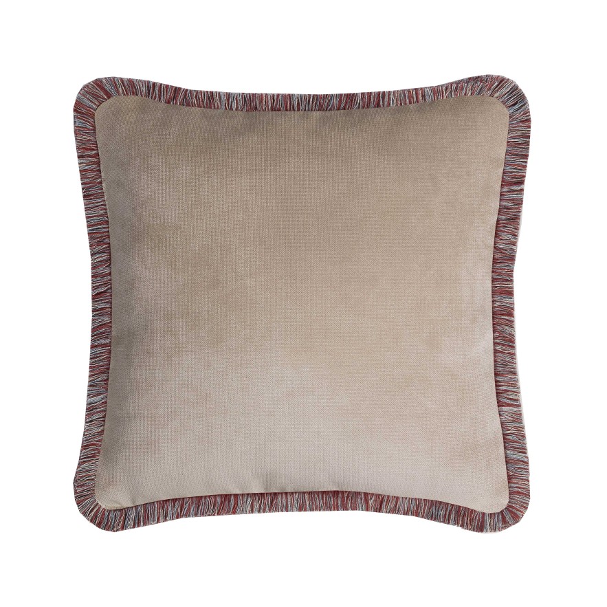 Decoration LO Decor Coussins | Happy Pillow Laos Beige Coussin