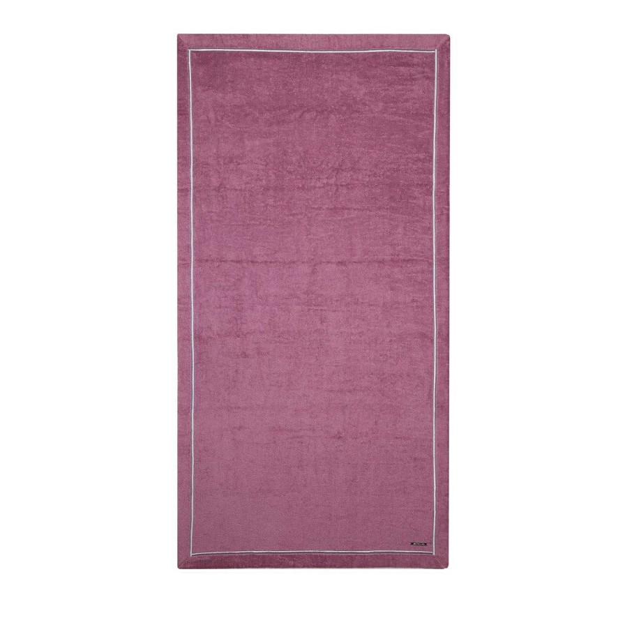 Decoration Alessandro Di Marco Linge De Bain | Serviette De Plage Rose Fonce