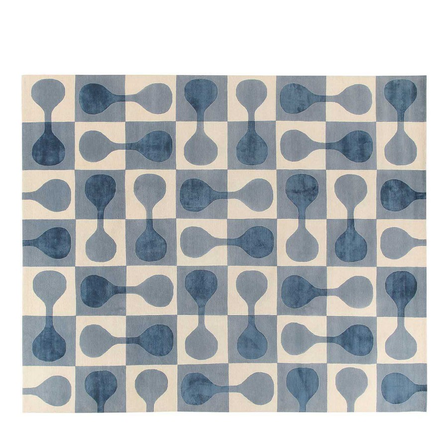 Decoration Amini | Tapis Bleu Sorrento De Gio Ponti