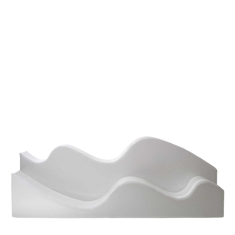 Mobilier Poltronova Canapes | Canape Superonda Blanc Par Archizoom