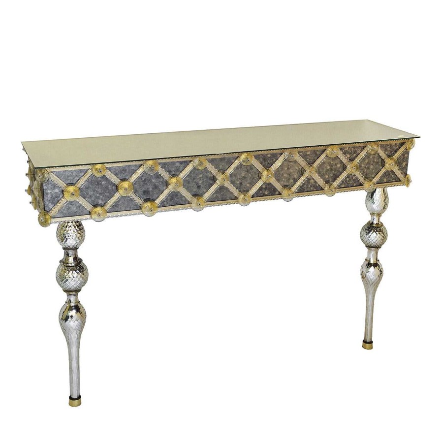 Mobilier Fratelli Tosi Consoles | Console Torcello En Verre De Murano