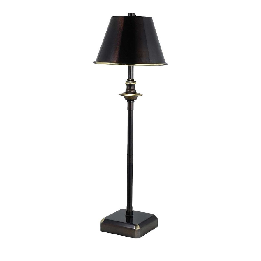 Eclairage Estro Lampes Portables | Kuma S Dark Brushed Bronze Table Lamp By Michele Bonan