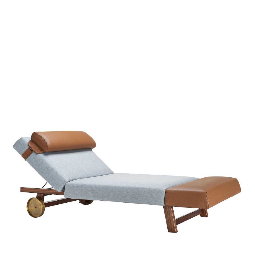 Mobilier Exteta Chaises Longues Et Transats D'Exterieur | 10Eme Bain De Soleil Gris Par Massimo Castagna