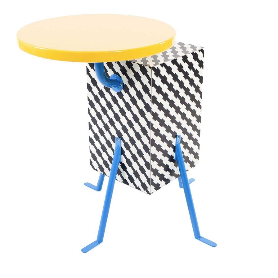 Mobilier Memphis Tables D'Appoint | Table D'Appoint Kristall Par Michele De Lucchi - Memphis Milano