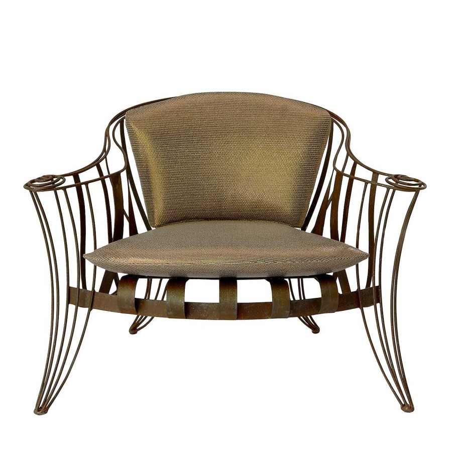 Mobilier Sergio Villa Fauteuils D'Exterieur | Fauteuil De Jardin Opus De Carlo Rampazzi