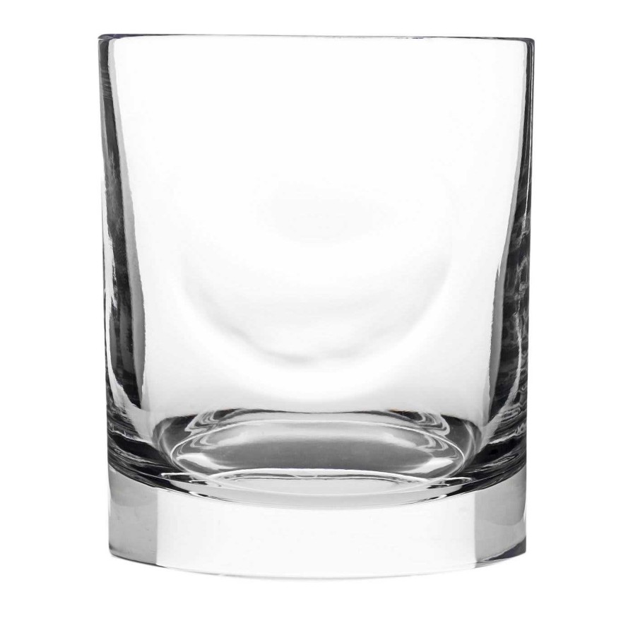 Arts De La Table Cristalleria ColleVilca Verres Et Gobelets | Set De 6 Verres A Eau En Cristal Ice Stopper Par Angelo Mangiarotti