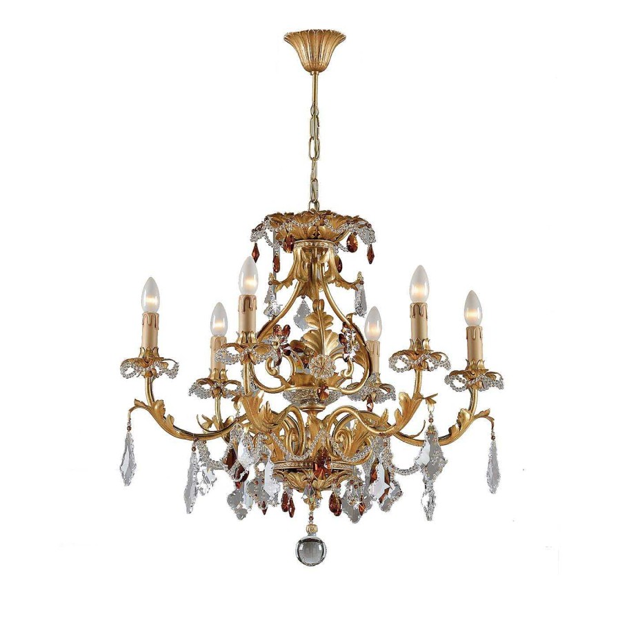 Eclairage Epoca Lampadari Chandeliers | 1397 Lustre A 6 Lumieres