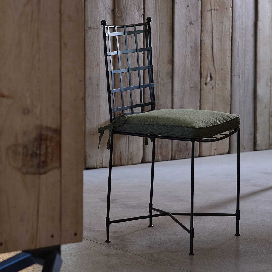 Mobilier B.B. for Reschio Chaises Et Tabourets D'Exterieur | La Chaise De Jardin Verte Classique