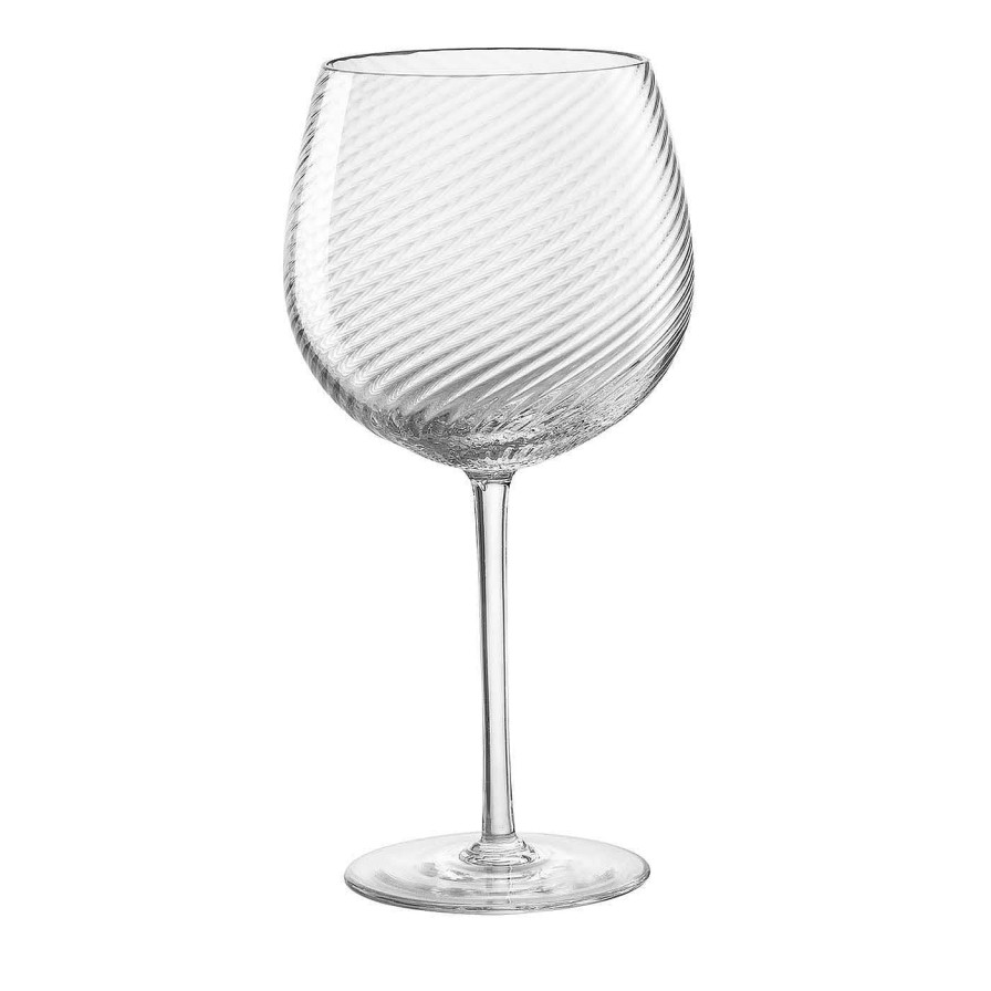 Arts De La Table NasonMoretti Verres A Vin | Tolomeo Torse Verre A Vin Rouge Transparent