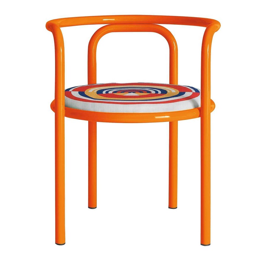 Mobilier Exteta Chaises Et Tabourets D'Exterieur | Locus Solus Orange Chair By Gae Aulenti