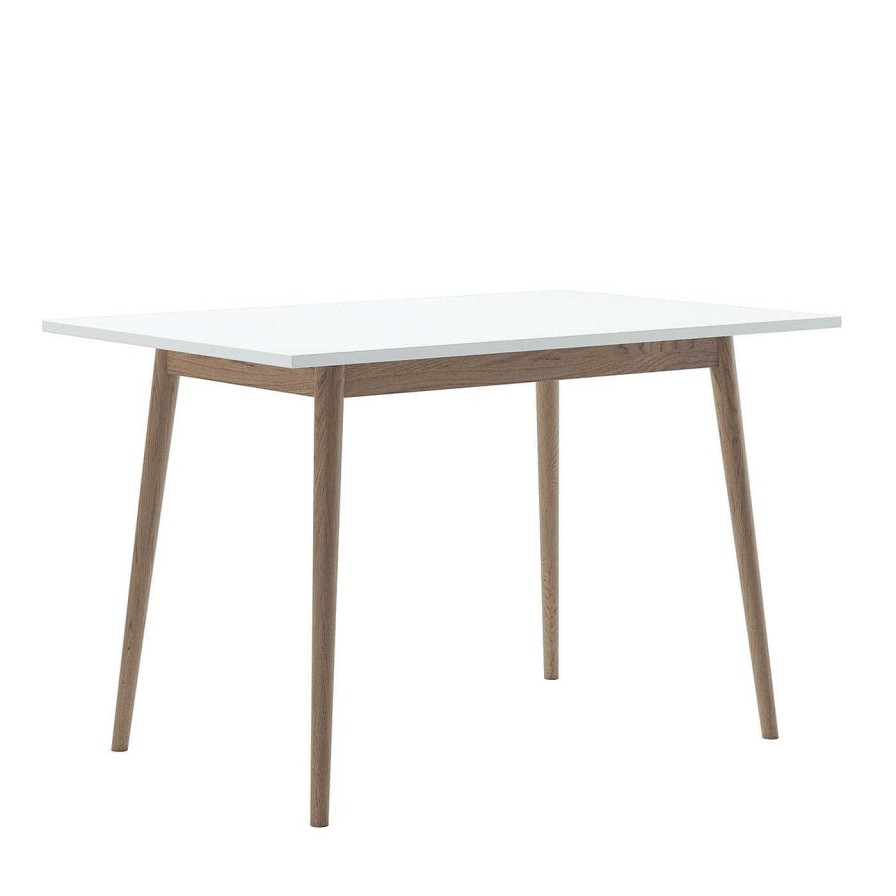 Mobilier Alma Design Tables D'Exterieur | Table Virna En Noyer Et Hetre