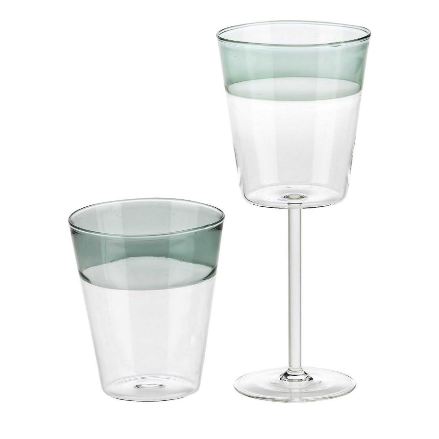 Arts De La Table Casarialto Verrerie | Set De Verres A Eau Et A Vin Roma