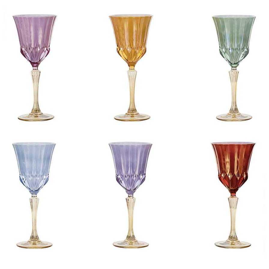 Arts De La Table Creart Verres A Vin | Set De 6 Calices A Vin Doge