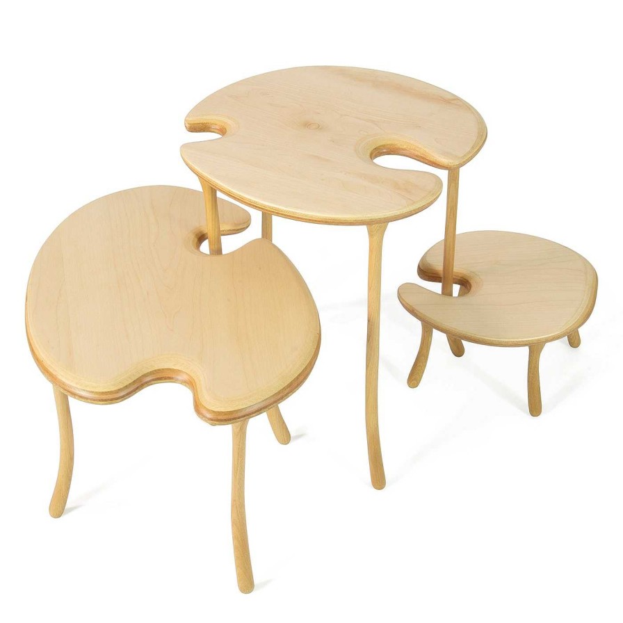 Mobilier Orografie Tables Gigognes | Tavo A2 Modular Set Of 3 Coffee Tables Limited Edition