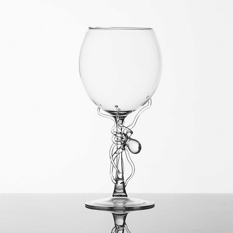 Arts De La Table Simone Crestani Verres A Vin | Verre A Vin Polpo