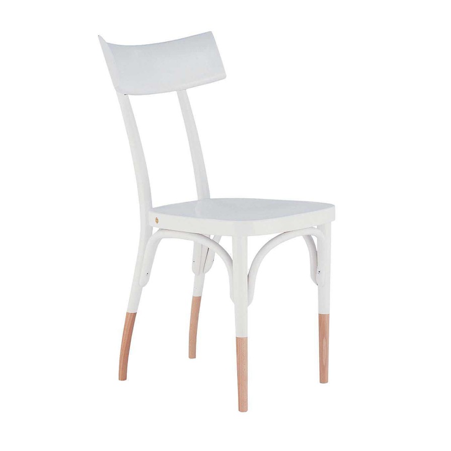 Mobilier Gebrüder Thonet Vienna GmbH (GTV) – Wiener GTV Design Chaises | Chaise Blanche Czech Par Hermann Czech