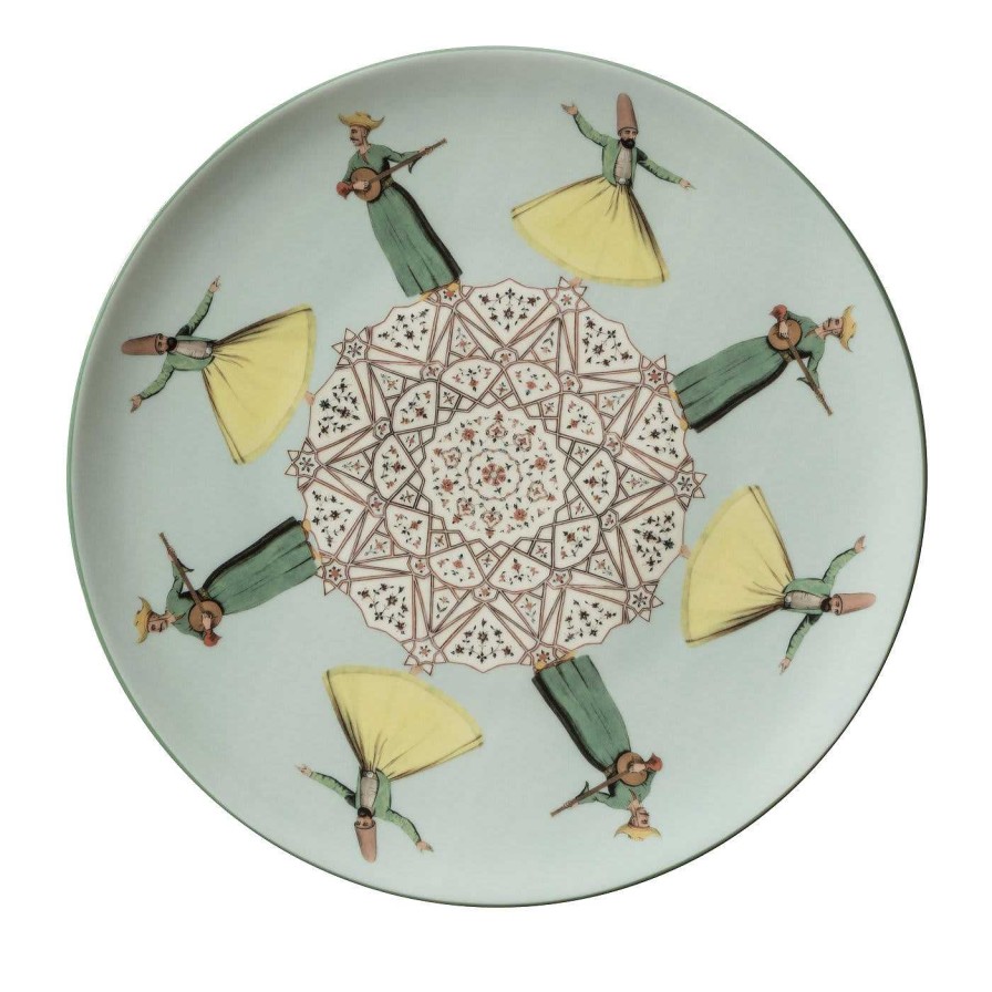 Decoration Les Ottomans Plaques Decoratives | Porcelaine Constantinople 2 Assiette