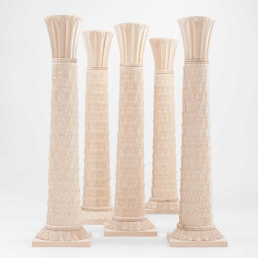 Decoration Pietrachiara Sculptures Decoratives | Colonne Decorative Anne Beige