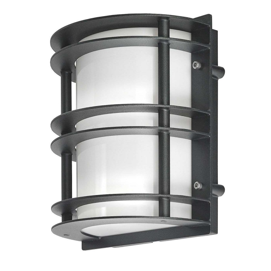 Eclairage Norlys Appliques D'Exterieur | Lampe Murale Encastree Galvanisee Stockholm