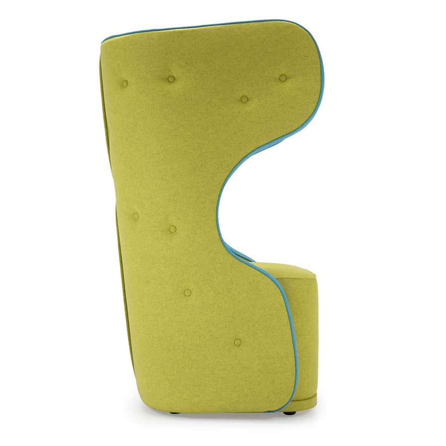 Mobilier Adrenalina Chaises Longues | Fauteuil Wow Light-Green & Light-Blue De Simone Micheli