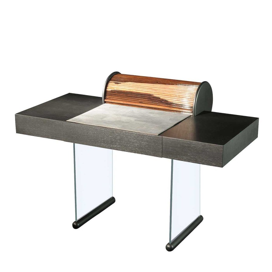 Mobilier Garbarino Collections Bureaux Et Secretaires | Bureau Noir A Roulettes