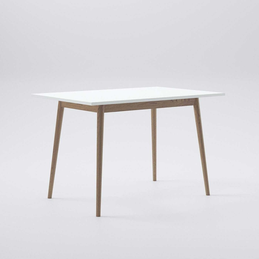 Mobilier Alma Design Tables D'Exterieur | Table Virna En Noyer Et Hetre