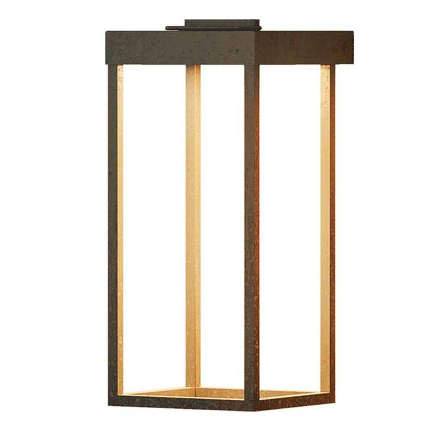 Eclairage Il Fanale Appliques D'Exterieur | Lanterne Slim Brass Outdoor Wall Lamp