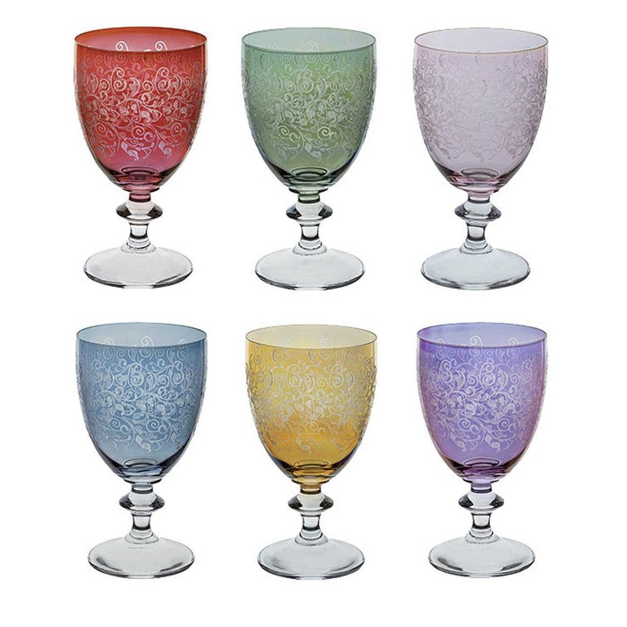 Arts De La Table Creart Verres A Vin | Ensemble De Six Verres A Pied Ravel 3