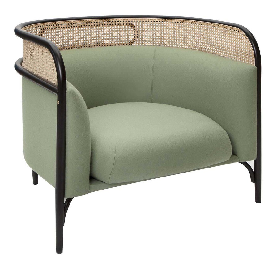 Mobilier Gebrüder Thonet Vienna GmbH (GTV) – Wiener GTV Design Fauteuils | Chaise Longue Targa En Vert Par Gamfratesi