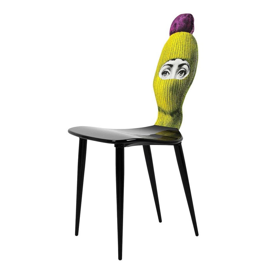 Mobilier Fornasetti Chaises | Chaise Lux Gstaad Jaune Et Violet