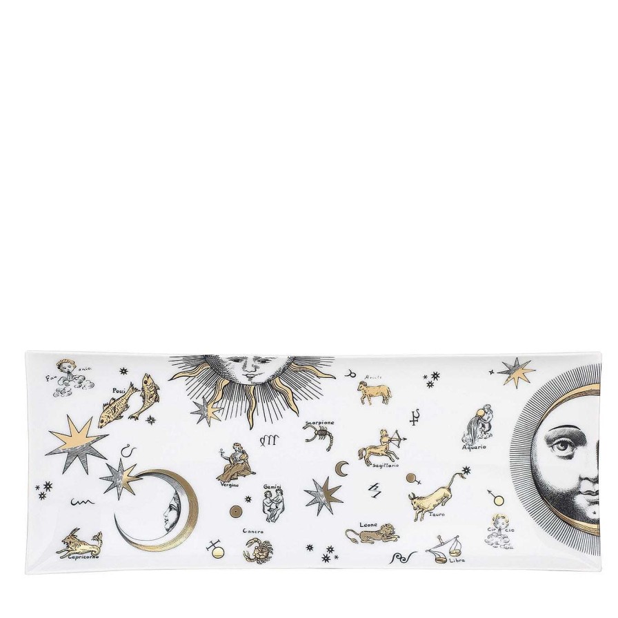 Arts De La Table Fornasetti Plateaux | Plateau Rectangulaire Astronomici