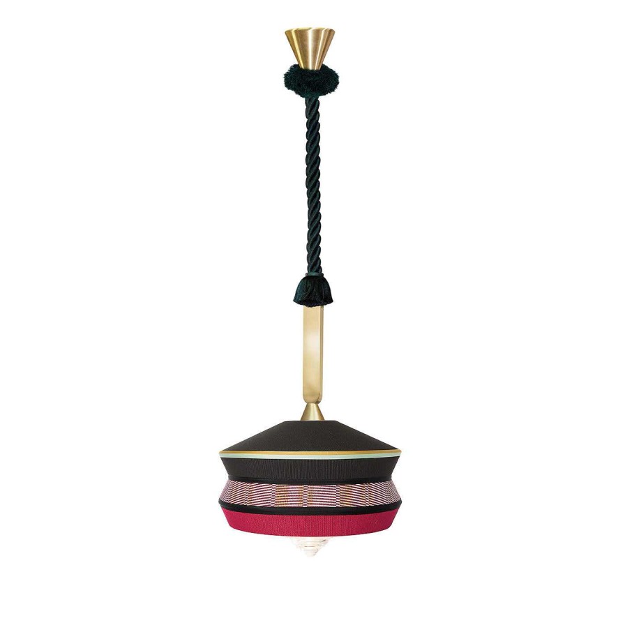 Eclairage Contardi Lighting Lampes Suspendues D'Exterieur | Calypso Antigua Outdoor Black Suspension Lamp By Servomuto