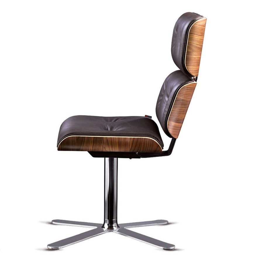 Mobilier Altek Italia Design Chaises De Bureau | Chaise De Bureau Armadillo 6 Dark Brown De Rainer Bachschmid