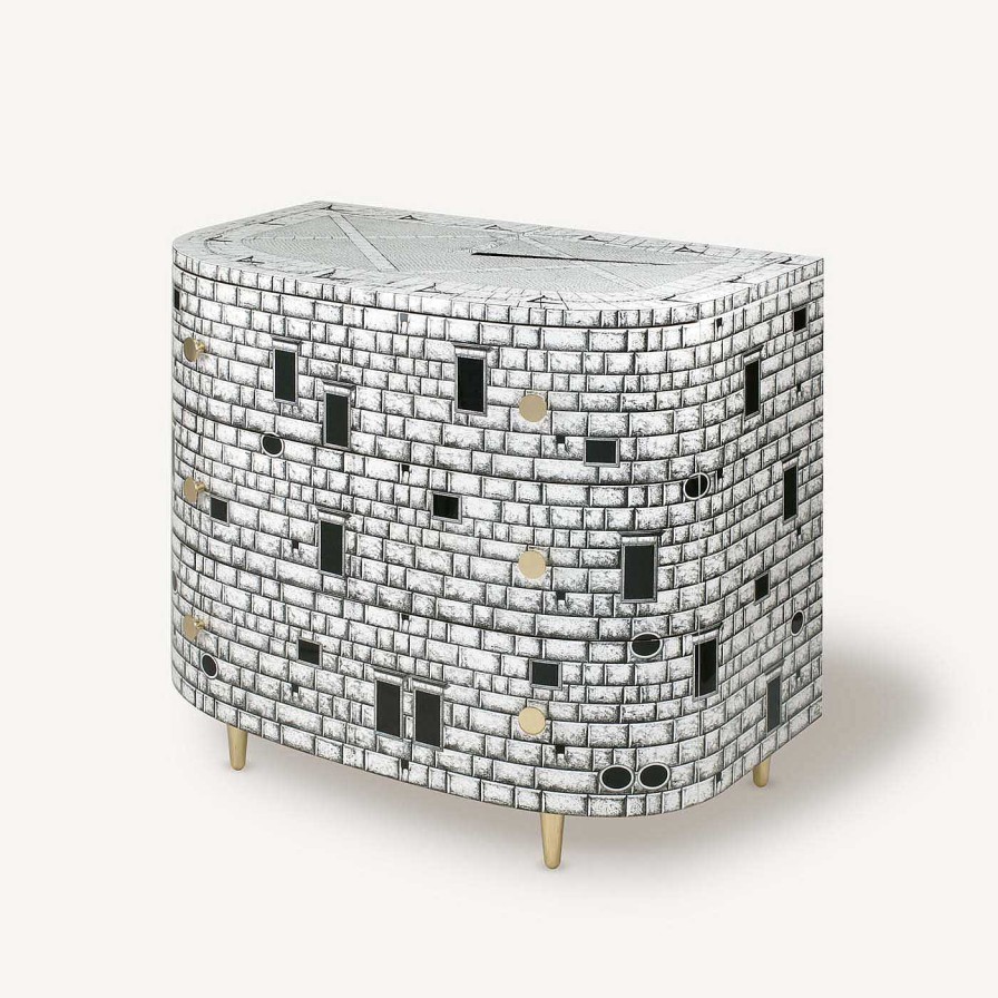 Mobilier Fornasetti Commodes | Commode Incurvee Architettura