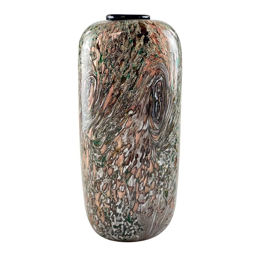 Decoration Gambaro e Tagliapietra Vases A Fleurs | Vase Murrine En Argent