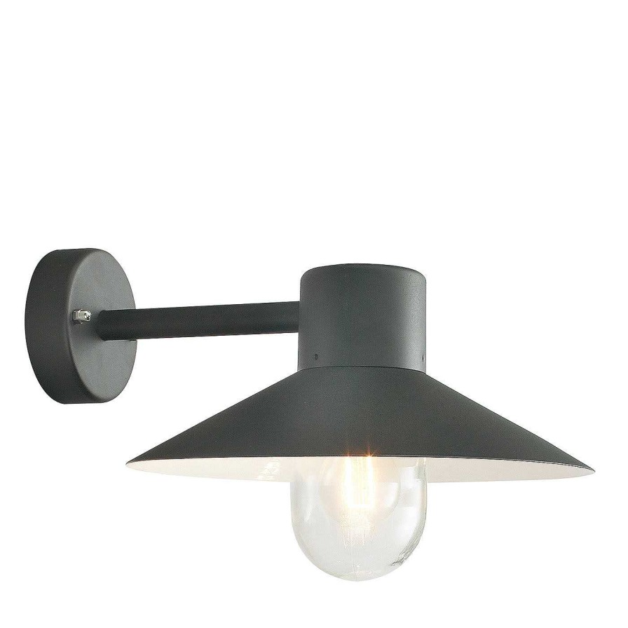 Eclairage Norlys Appliques D'Exterieur | Lund Black Wall Lamp