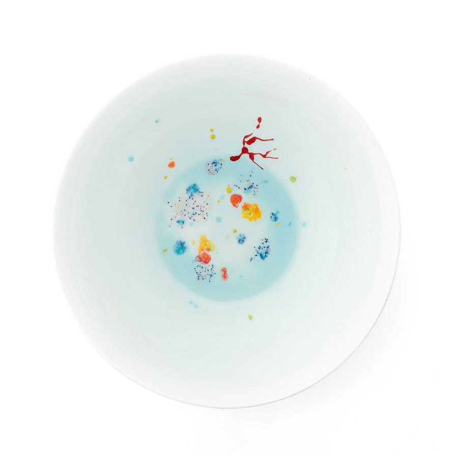 Arts De La Table Coralla Maiuri Saladiers Et Paniers | Bol A Salade Blue Seabed