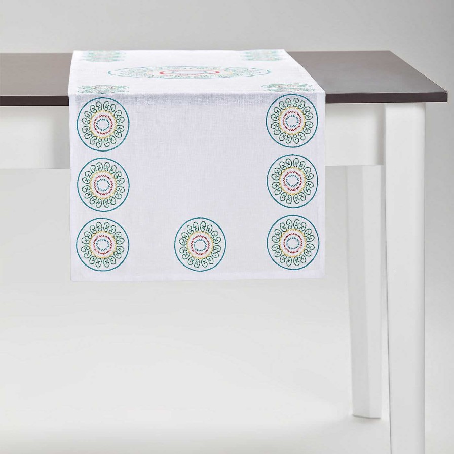 Arts De La Table Cibelle Chemins De Table | Runner Luminaria Multicolore