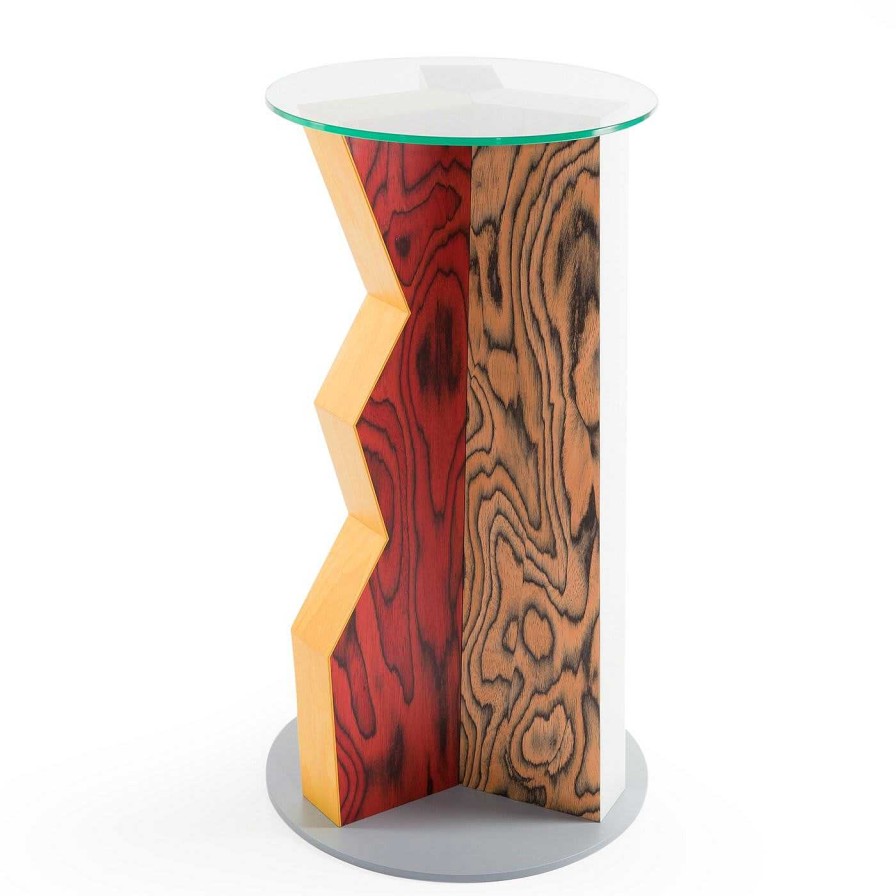 Mobilier Memphis Tables D'Appoint | Colonne En Ivoire D'Ettore Sottsass - Memphis Milano