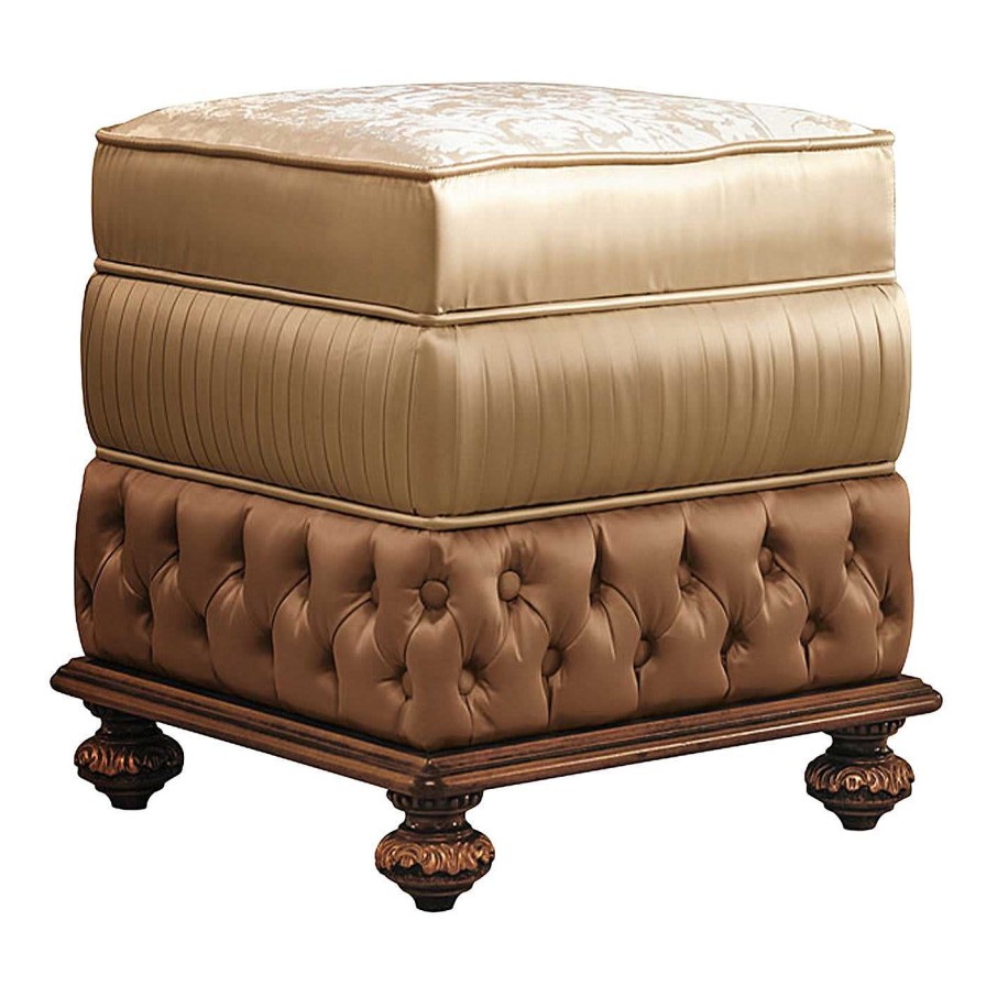 Mobilier Bianchini Ottomans Et Poufs | Pouf Rembourre