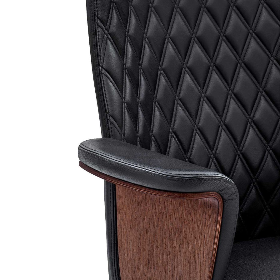 Mobilier Viganò & C. Chaises De Bureau | Fauteuil De Direction Charme Noir