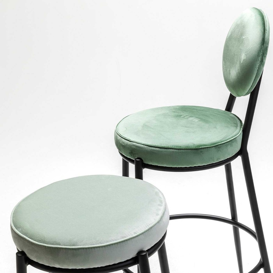 Mobilier Lalabonbon Tabourets De Bar | Tabouret Arnaldo Avec Dossier