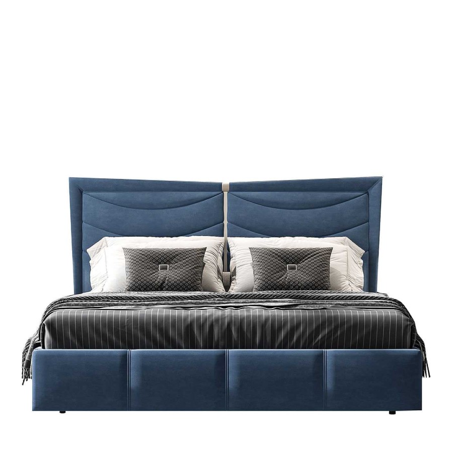 Mobilier Alberto & Mario Ghezzani Lits | Deseo Blue Double Bed