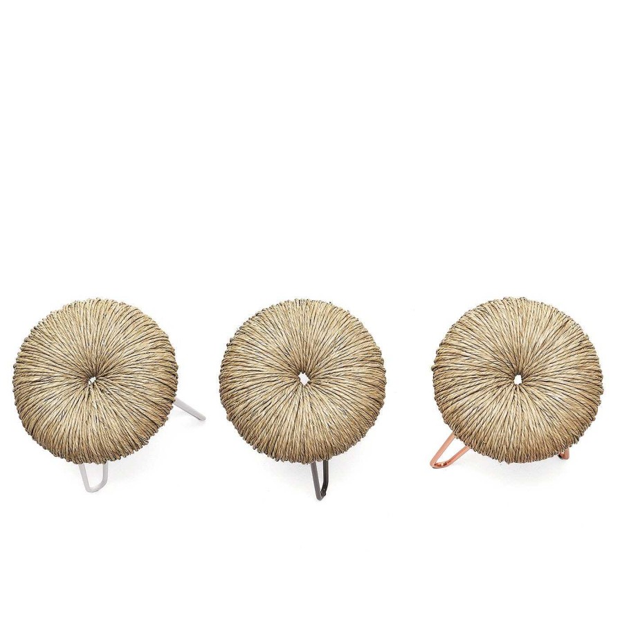 Mobilier Mogg Tabourets | Donut Small White Stool By Alessandra Baldereschi