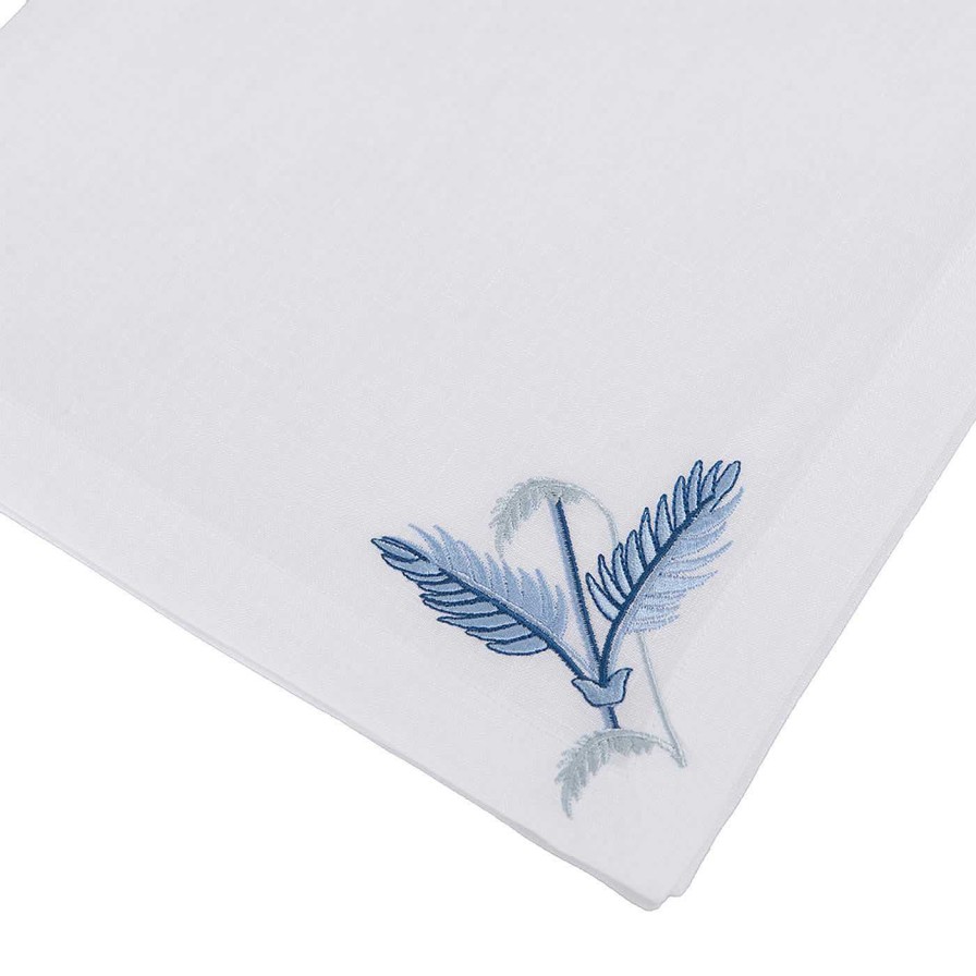 Arts De La Table Jesurum Serviettes De Table | Set De 4 Serviettes Plumes