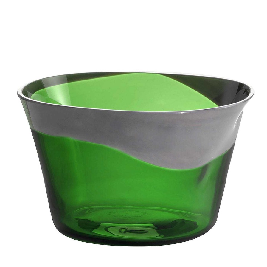 Arts De La Table NasonMoretti Bols | Petit Bol Gris Et Vert Dandy Par Stefano Marcato