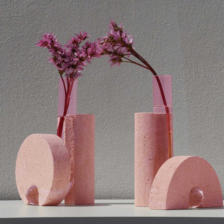 Decoration Coki Vases Decoratifs | Cochlea Della Metamorfosi 2 Soils Vase Rose